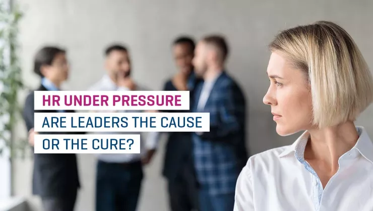 HR under pressure banner